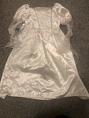 Girls white angel - white, dress