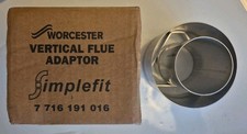 Worcester 24CDI 28 CDI & 35CDI RSF Vertical Flue Adaptor Simplefit 7716191016