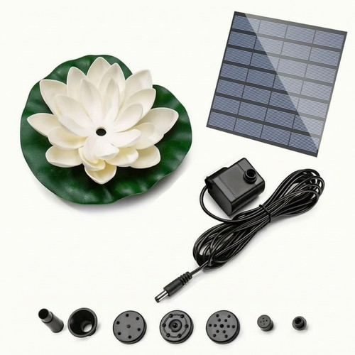 Floating solar fountain - solar,