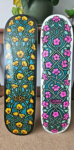 Real skateboards deck - real,