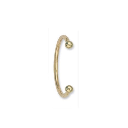Torque bangle solid - solid, gold