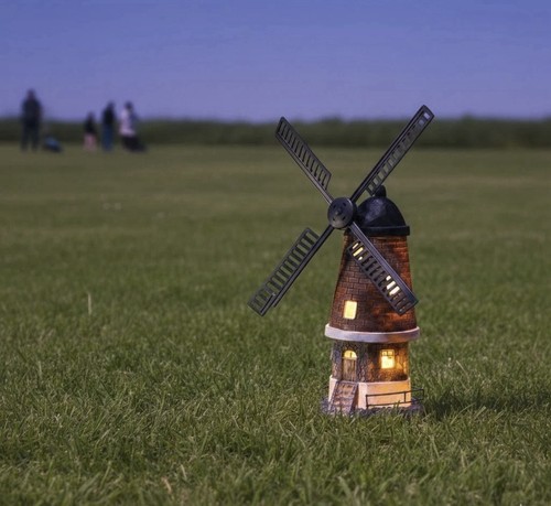 Solar garden windmill with - garden,