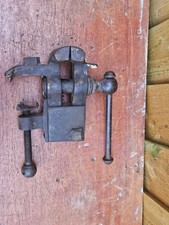 Vintage Antique Mobile Blacksmith Farrier Forge Metalwork Bench Vice