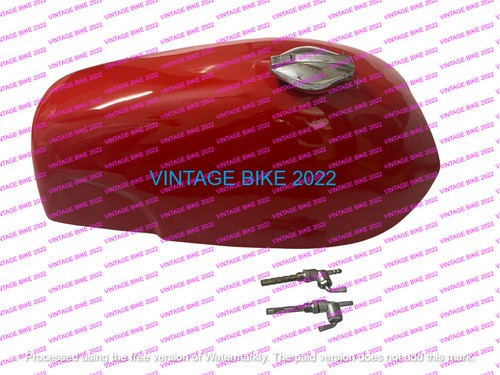 Norton commando fastback - commando, red