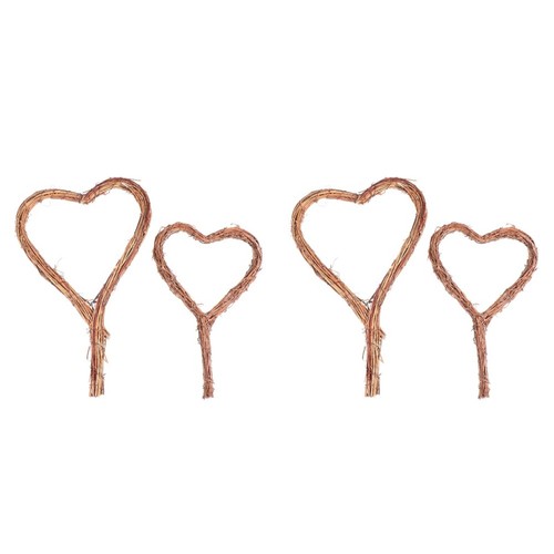 Count wicker wreaths - 2, to