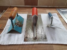 Spear and Jackson Plastering Trowel, Kubala Stucco Trowel, Vicker Angle Trowel