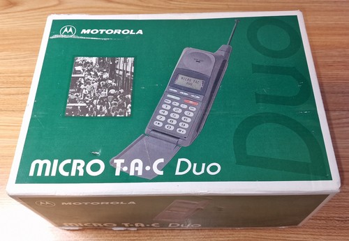 Motorola micro tac duo vintage - micro,
