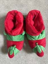 NEXT SIZE 4 ELF CHRISTMAS SLIPPER WITH BELLS - WASHABLE - WORN ONCE
