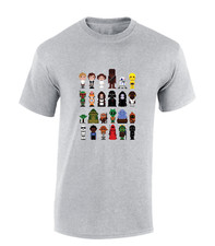 PIXEL WARS MENS T SHIRT STAR