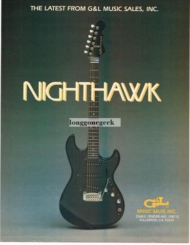 1983 nighthawk electric - g&l,