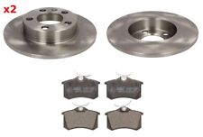 REAR BRAKE DISC SET WITH BRAKE