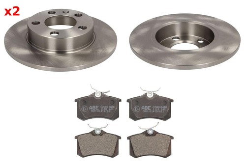 Rear brake disc set with - disc,
