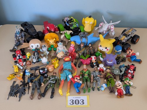 Figure bundle pokémon mario - figure,