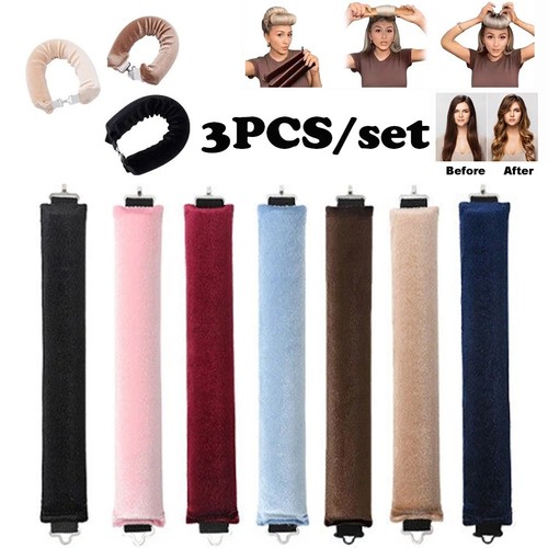 3pcs set heatless - 3pcs/set, curler