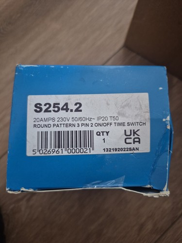 Sangamo s254 20amp 24hour - 20amp,