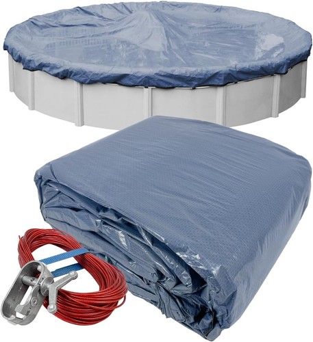 Blue winter pool cover - 21, ft