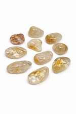 Citrine crystal stones - citrine, set