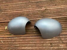 Mini Cooper Wing Mirror Covers R55 R56 R57 CapCasing In Silver Right & Left Pair