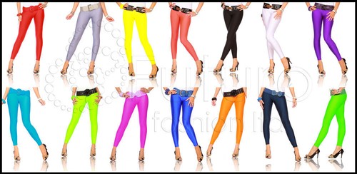 Full length cotton leggings - full,