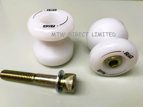 White cotton reels bobbins - r&g,