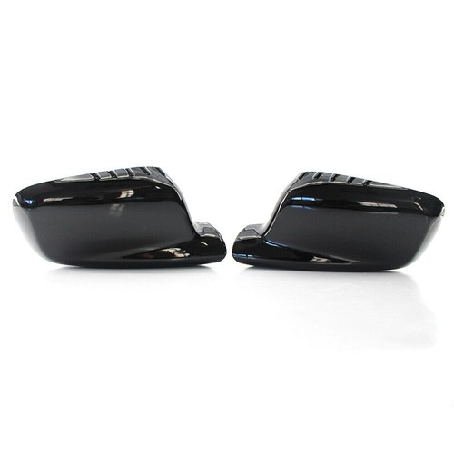 Gloss black rear view - black,