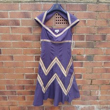 Karen Millen Purple Gold