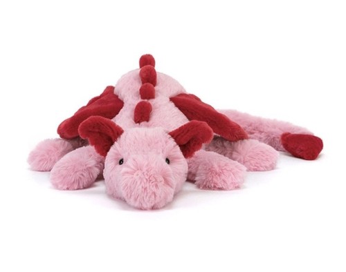 Soft jellycat heart dragon - soft, toy