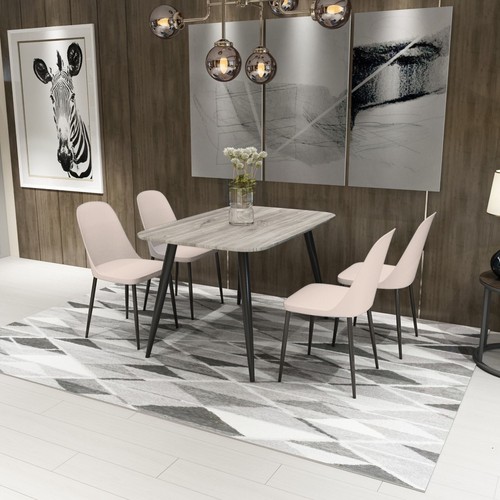 Aspen grey oak - oak, rectangular