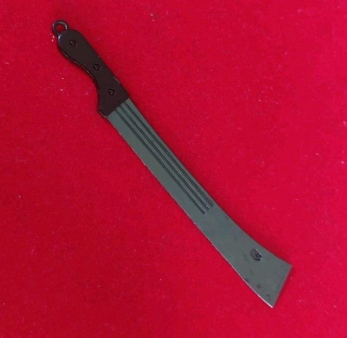 Scale metal machete model - machete,