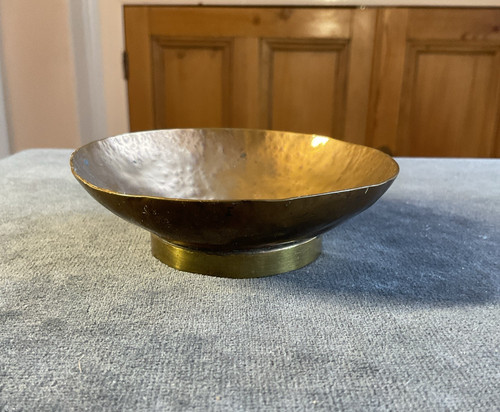 Vintage brass trinket - brass, 9cm