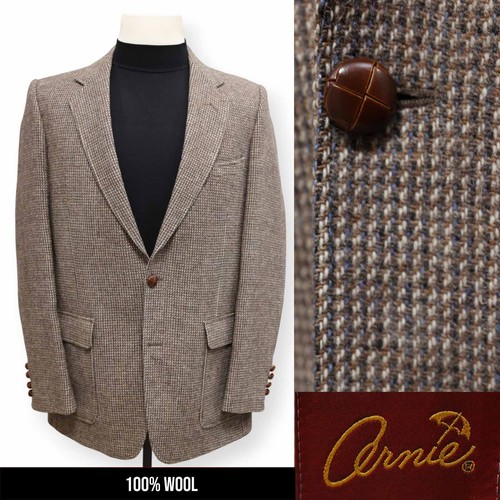 Arnie vintage tweed mens brown - mens,