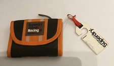 Super Dry Wallet Black/Orange