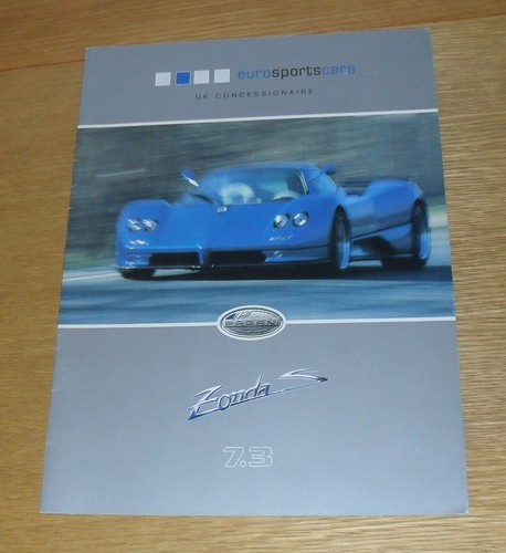 Zonda brochure 2002 - zonda, s