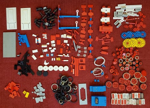 Vintage lego system - system, motor