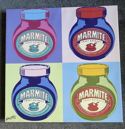 Marmite canvas picture 600mm - 600mm, x