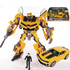 TRANSFORMER ROTF BUMBLEBEE HUMAN ALLIANCE ROBOT CAR SAM WITWICKY ACTION FIGURE