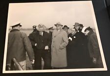 U.S. NAVY PHOTO RELEASED - Congressmen Aboard USS Nautilus - b/w