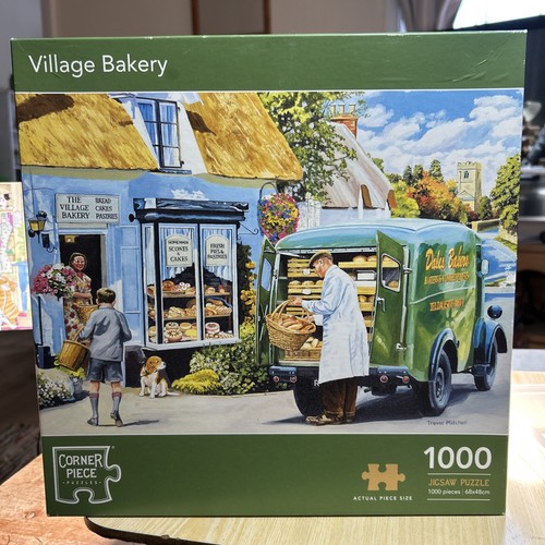 Village bakery jigsaw 1000 - bakery,