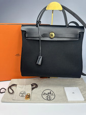 Hermes Herbag 31 Black / Noir