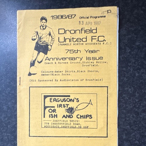 Dronfield united worsborough - dronfield, v