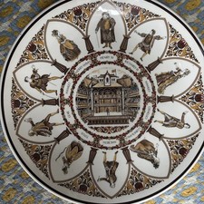 Shakespeare Characters All the World's a Stage || Vintage Plate Wedgwood 10"