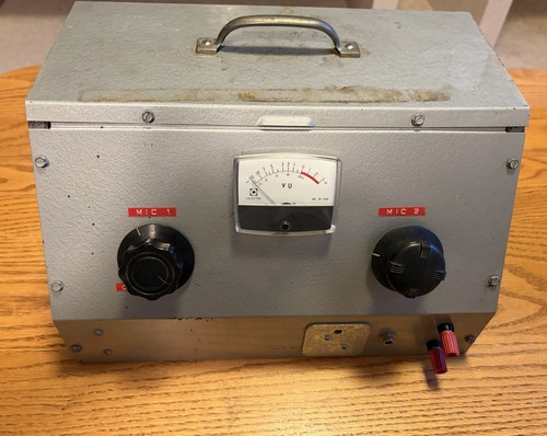 Vintage mic preamp - vintage, 60’a