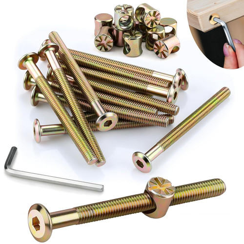 12pcs furniture screws m6x70 - 12pcs,