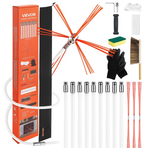 Vevor chimney sweep kit - vevor,