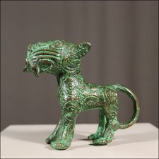 67887) Small Bronze Leopard