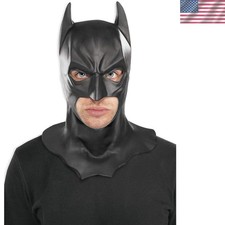 Authentic DC Comics Batman Full Overhead Latex Mask for Adults and Teens