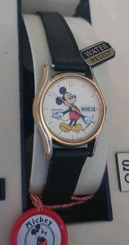 Vintage seiko quartz - quartz, mickey