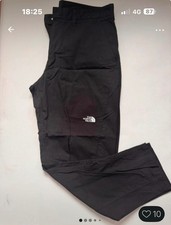North face black outside trousers