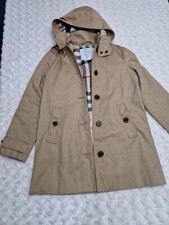 Burberry Kids Boys Girls Trench Coat Mac Aged 10 