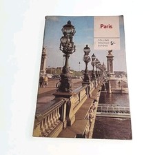 Paris Collins Holiday Guide 1967 Paperback Book